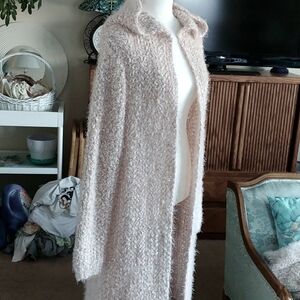 POL Long hooded sweater. SIZE L.